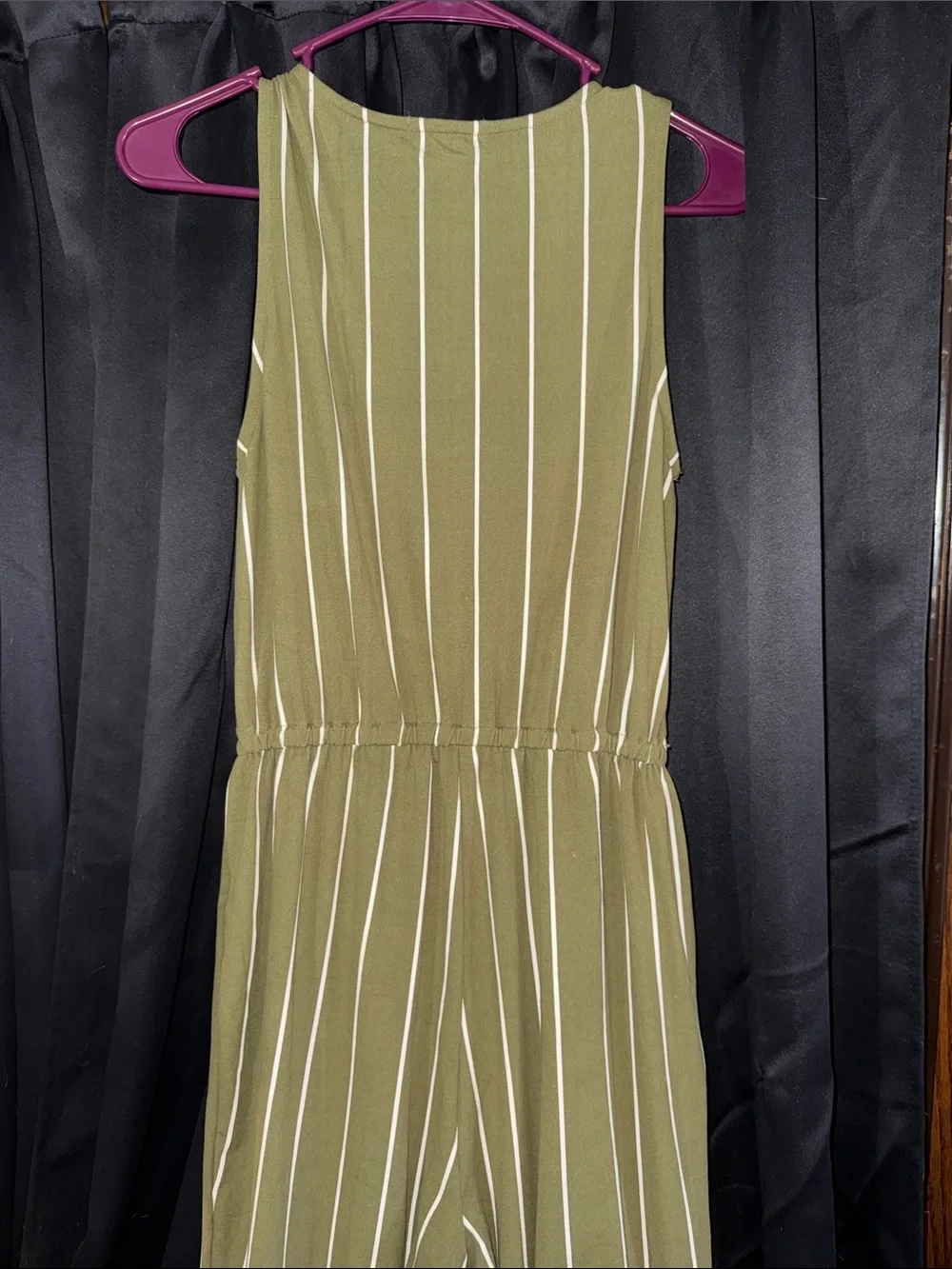 Olive Striped Kids One-Piece jumpsuit by streetwear society